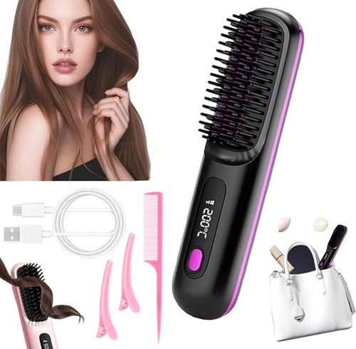 Hair straightener brush - hair,