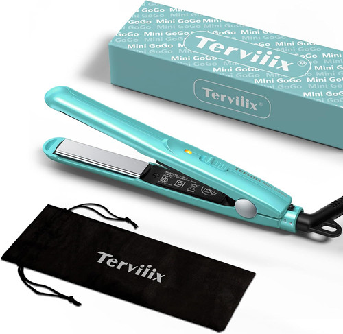 Mini hair straightener - hair,