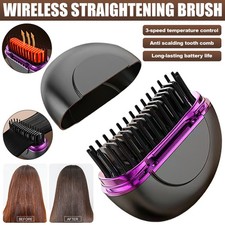 Hair Straightener Brush Travel